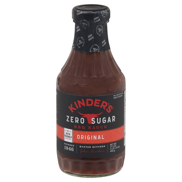 Save on Kinder's BBQ Sauce Original Zero Sugar Order Online Delivery
