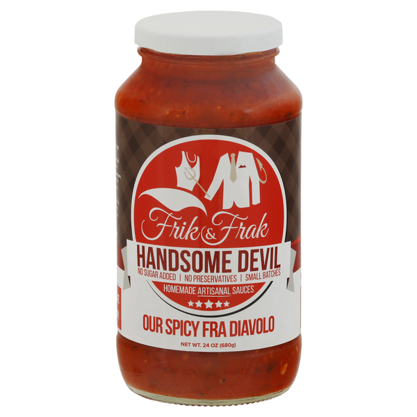 Frik & Frak Handsome Devil Fra Diavolo Spicy Pasta Sauce