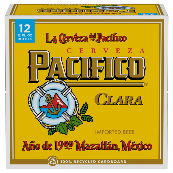 Pacifico Clara Imported Beer - 12 pk