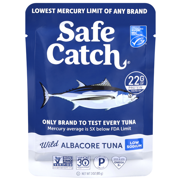 Safe Catch Low Sodium Wild Albacore Tuna