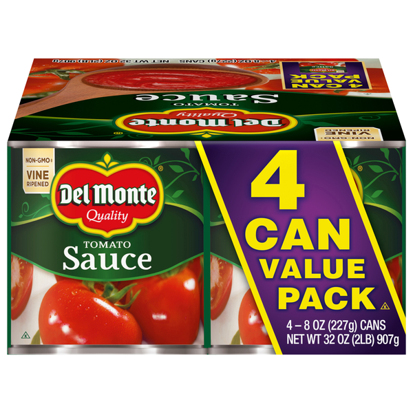 Del Monte Tomato Sauce Value Pack - 4 ct