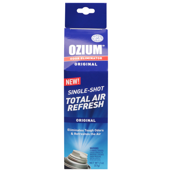 Save on Ozium SingleShot Total Air Refresh Original Odor Eliminator Order Online Delivery