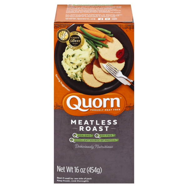 Save on Quorn Turk'y Roast Meatless & Soy Free Frozen Order Online Delivery GIANT