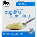 Food Lion Instant Pudding & Pie Filling Vanilla