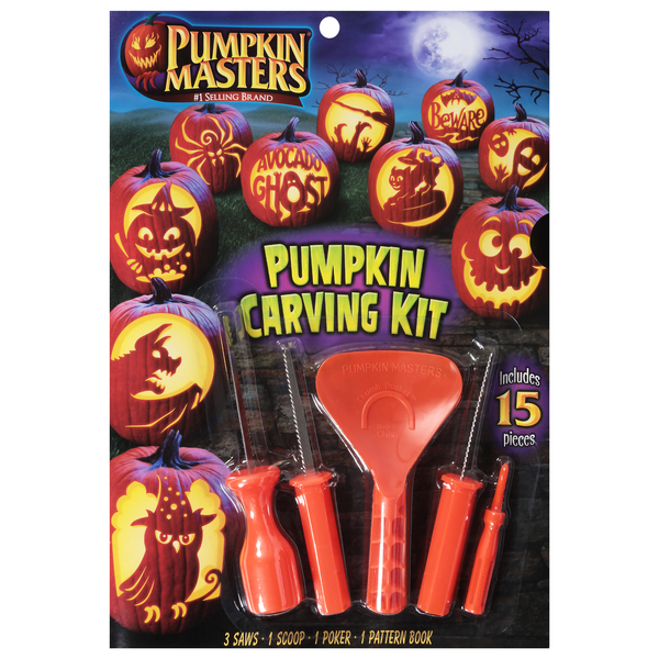 Pumpkin Masters 15 Piece Carving Kit