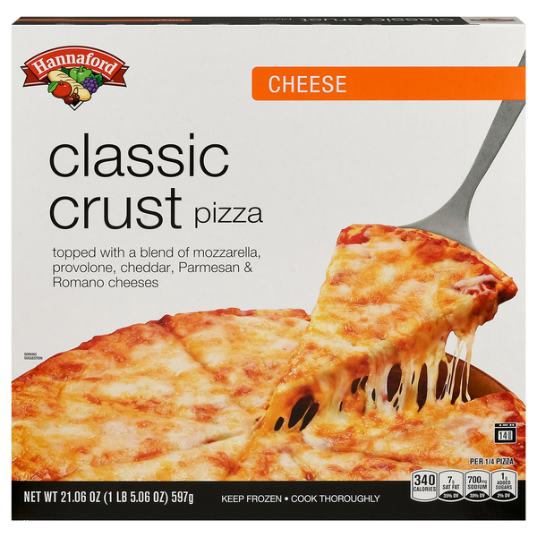 Hannaford Classic Crust Cheese Pizza Frozen