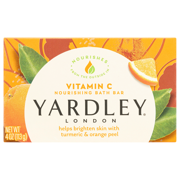 Yardley Vitamin C Moisturizing Bath Soap Bar