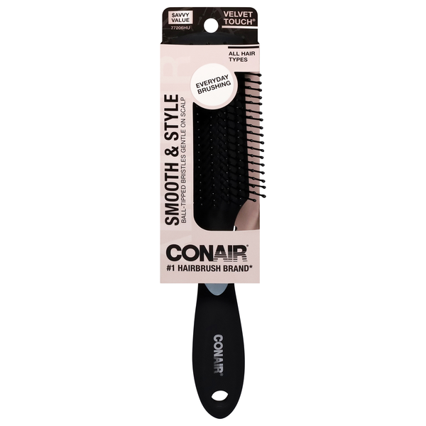 Conair Velvet Touch Hair Brush