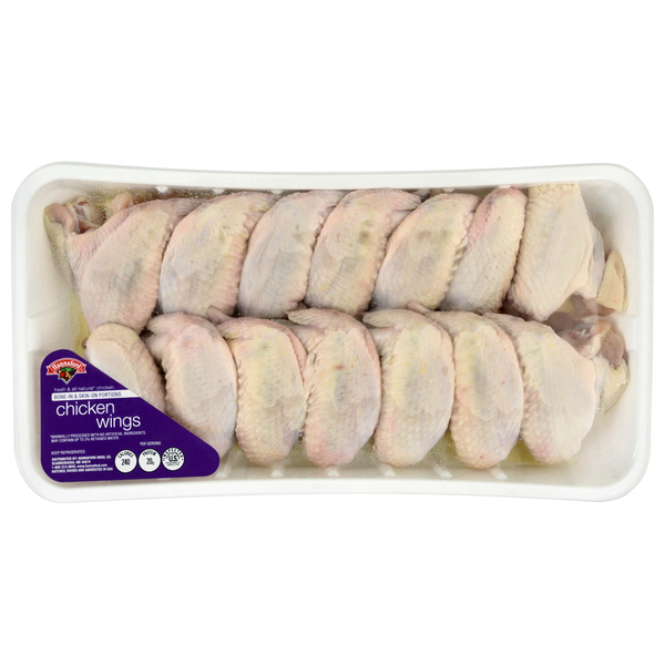 Hannaford Bone-In & Skin-On Chicken Wings Fresh