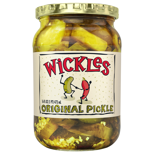 Wickles Original Pickles Thick Sliced