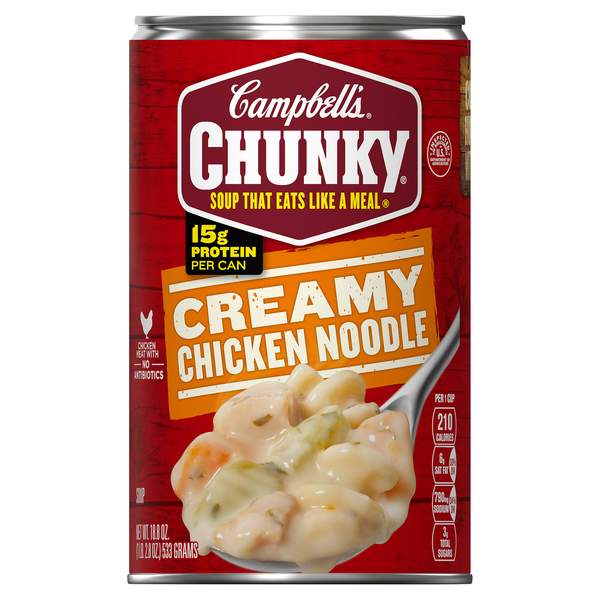 Campbell's Chunky Creamy Chicken Noodle Soup