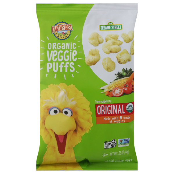 Earth's Best Organic Gluten Free Original Veggie Puffs