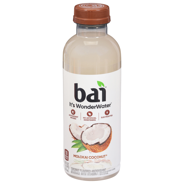 Bai Antioxidant Wonder Water Molokai Coconut Flavored Beverage