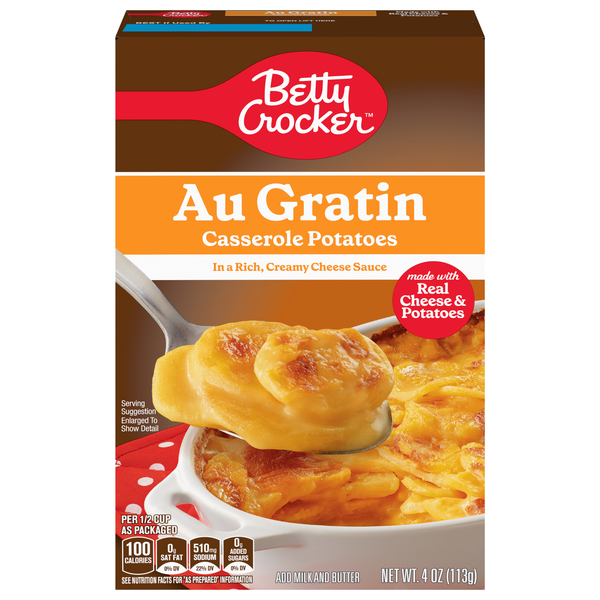 Betty Crocker Au Gratin Casserole Potatoes
