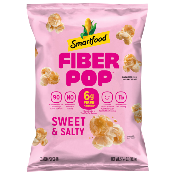 Smartfood Fiber Pop Sweet & Salty Popcorn