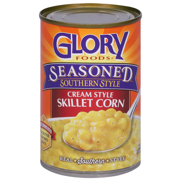 Glory Foods Seasoned Southern Style Cream Style Skillet Corn