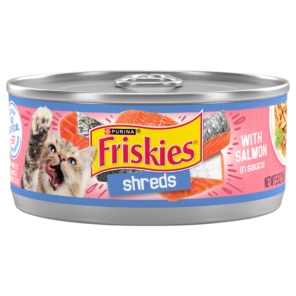 Friskies Shreds Salmon in Sauce Adult Wet Cat Food