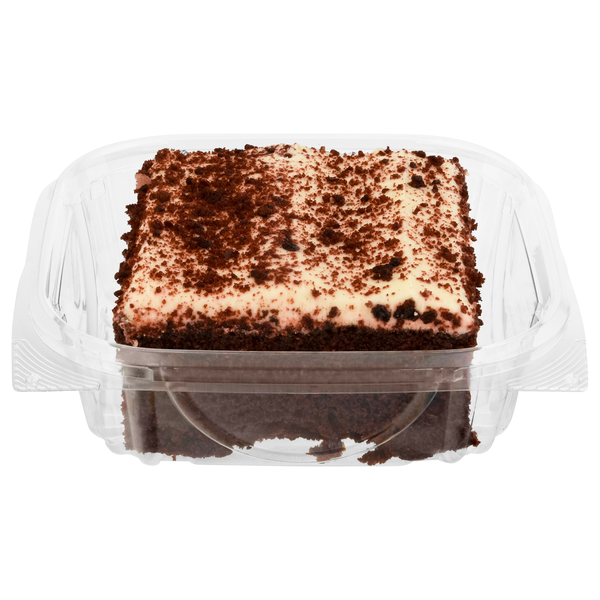 Our Brand Bakery Red Velvet Cake with Cream Cheese Frosting Slice