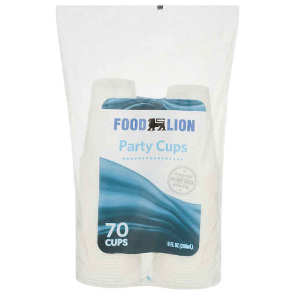 Food Lion Plastic Party Cups 9 oz