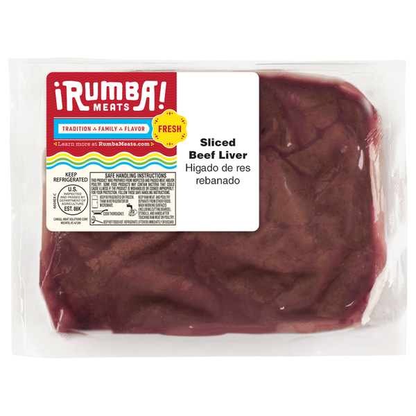Rumba Meats Sliced Beef Liver