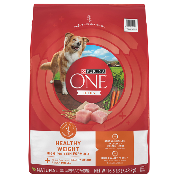 Purina ONE +Plus Healthy Weight High-Protein Turkey Adult Dry Dog Food