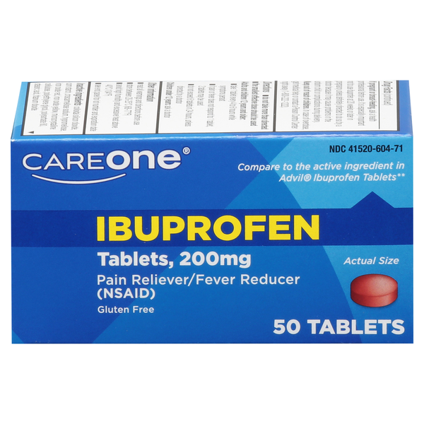 CareOne Ibuprofen 200 mg Pain/Fever Relief Tablets