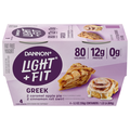 Dannon Light + Fit Fat Free Apple Pie & Cinnamon Roll Greek Yogurt - 4 ct