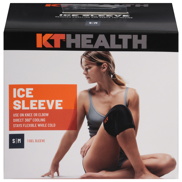KT Recovery+ Knee & Elbow Ice Sleeve S/M