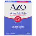AZO Urinary Pain Relief Tablets Maximum Strength