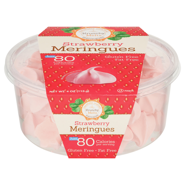 Save on Krunchy Melts Strawberry Meringues Order Online Delivery Stop