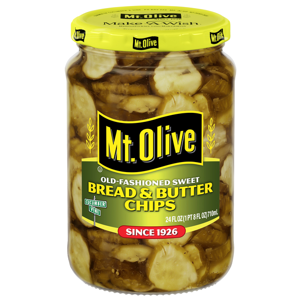 Mt. Olive Old-Fashioned Sweet Bread & Butter Pickle Chips