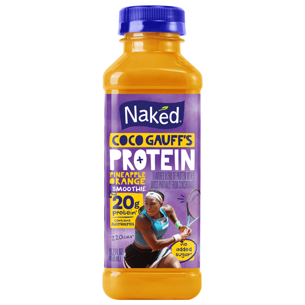 Naked Coco Gauff's Pineapple Orange 20g Protein Smoothie