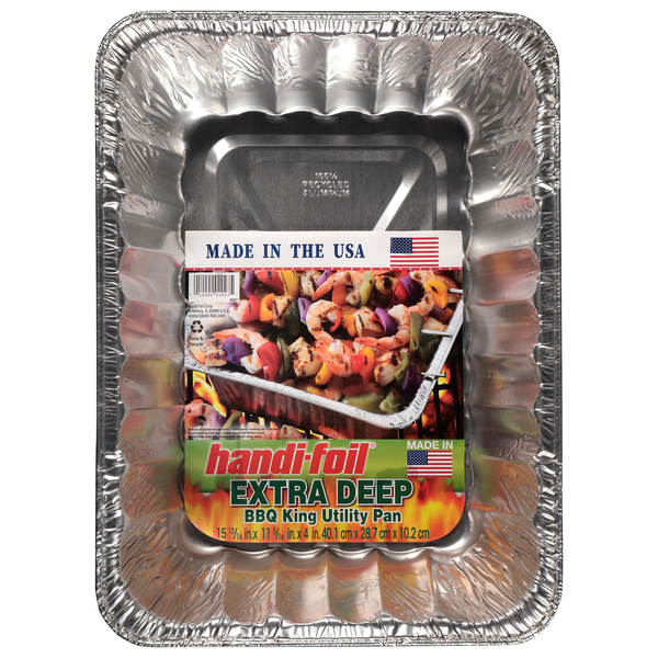 Handi-Foil King Utility Pan Extra Deep