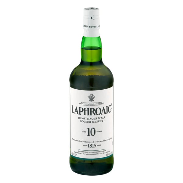 Laphroaig 10 Year Islay Scotch Whisky