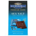 Ghirardelli Intense Sea Salt Dark Chocolate Candy Squares 60% Cacao
