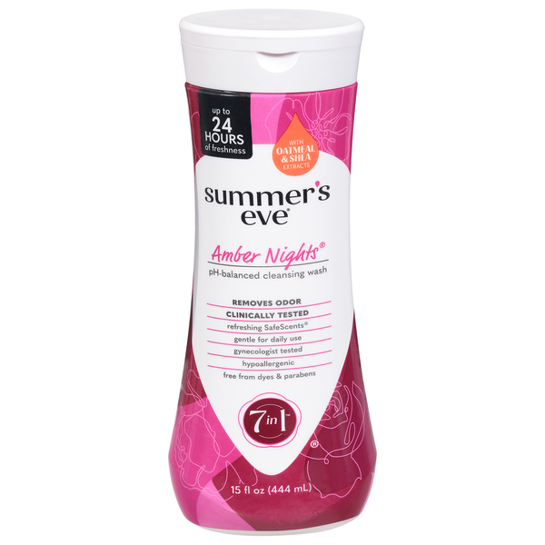 Summer's Eve 5-in-1 Cleansing Wash Amber Nights