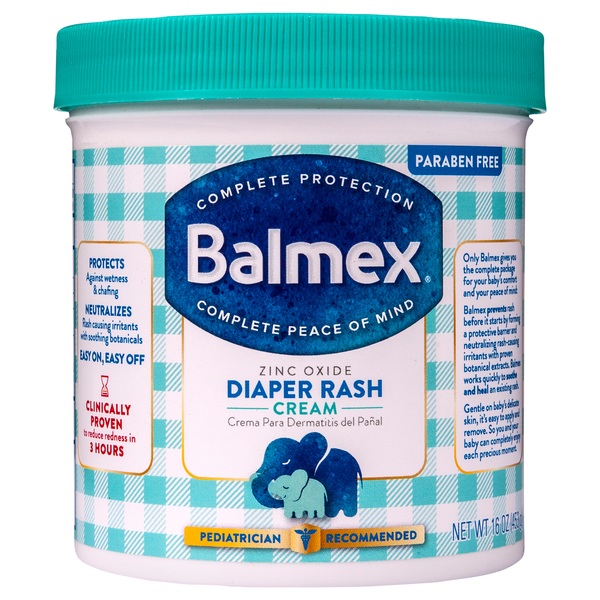 Balmex Diaper Rash Cream Complete Protection