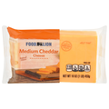 Food Lion Natural Medium Cheddar Cheese Block
