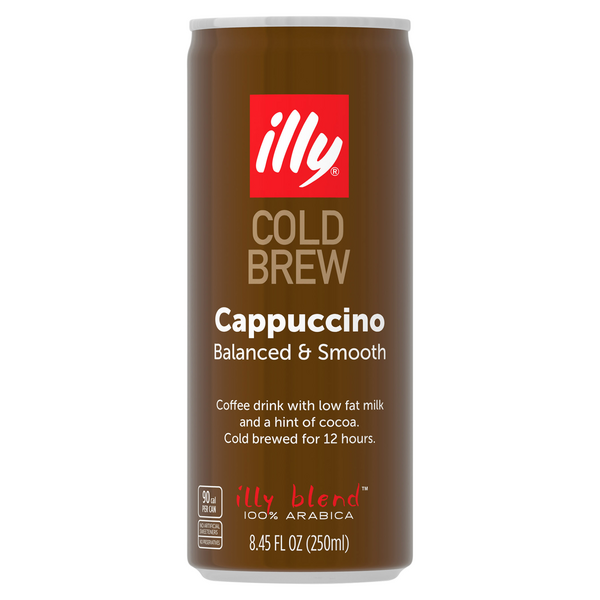 Save on Illy Classico Cappuccino Coffee Drink with Low Fat Milk Order