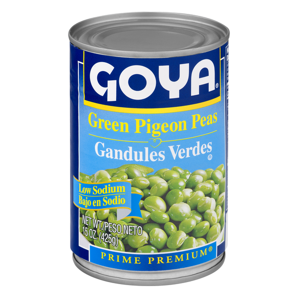 Goya Low Sodium Green Pigeon Peas (Gandules Verdes)