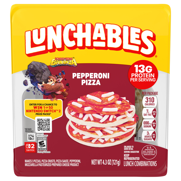 Lunchables Pizza with Pepperoni
