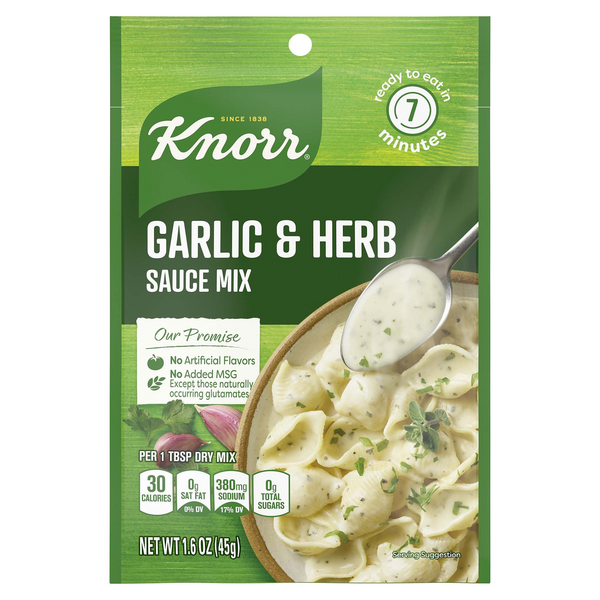 Knorr Garlic & Herb Pasta Sauce Mix
