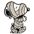 Peanuts Wood Decor Mummy Snoopy