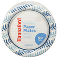 Hannaford Everyday Paper Plates 8.62 Inch