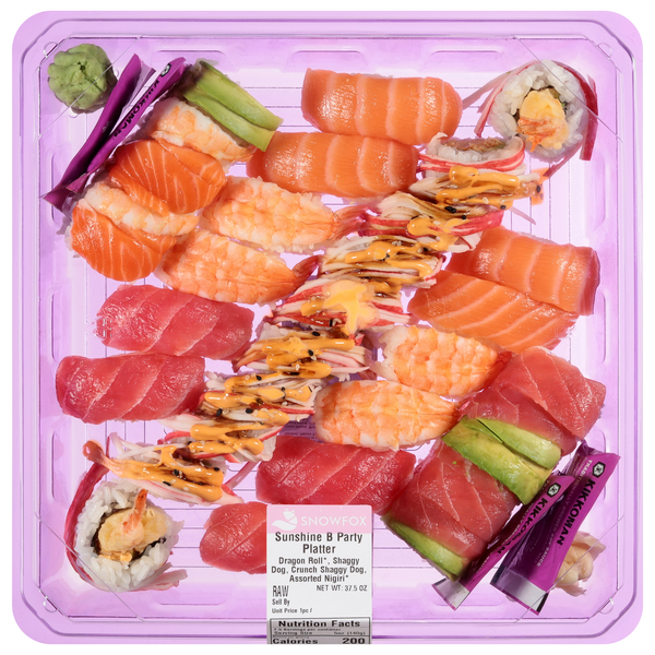 WAGO Sunshine B Party Platter