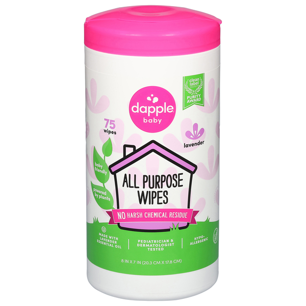 dapple Baby Lavender All Purpose Cleaning Wipes