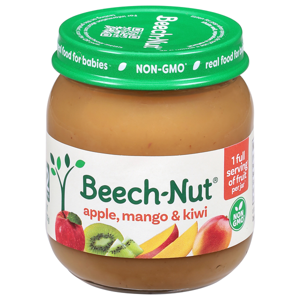 Beech-Nut Stage 2 Baby Food Apple + Mango + Kiwi