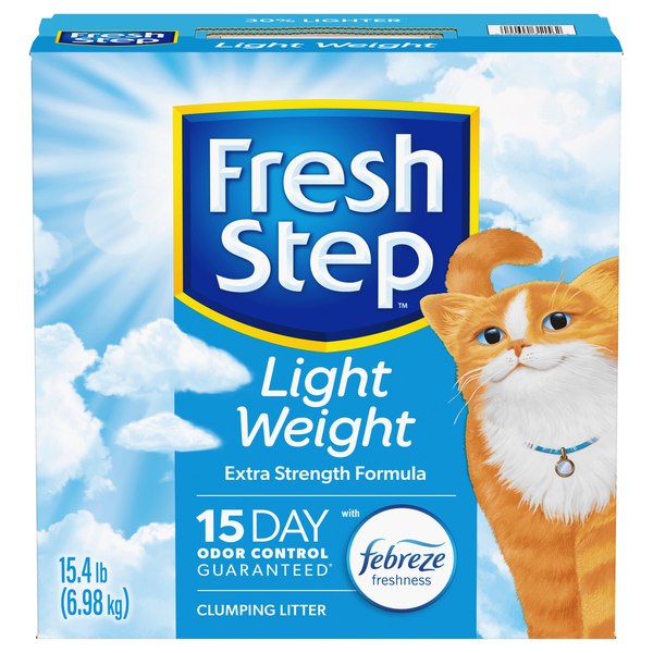 Fresh Step Light Weight Extreme Clumping Febreze Freshness Cat Litter