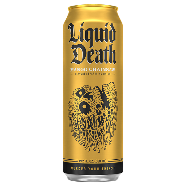 Save on Liquid Death Mango Chainsaw Sparkling Water Order Online
