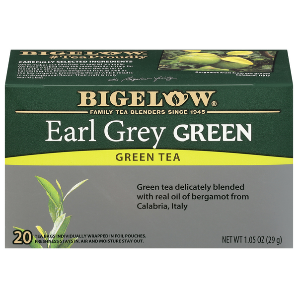 Bigelow Earl Grey Green Tea Bags